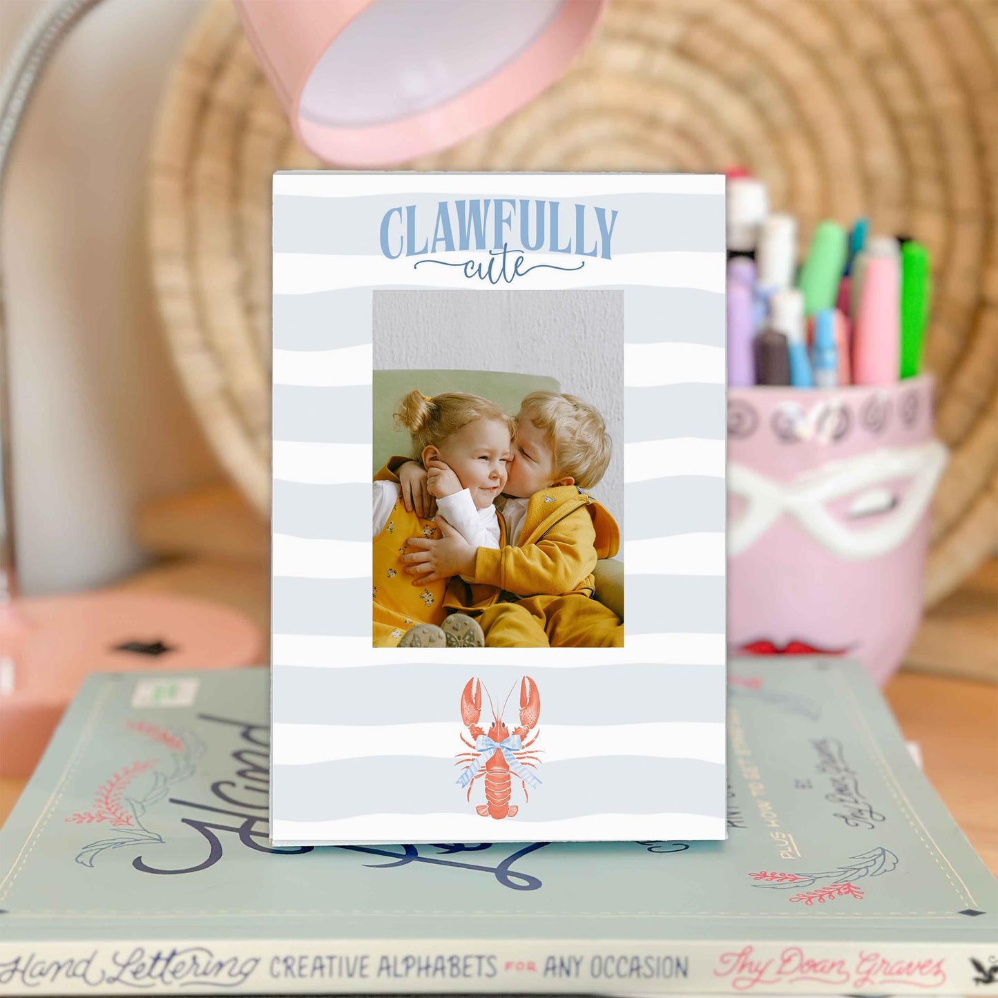 Mini Frame-New England Tides Clawfully Cute -1