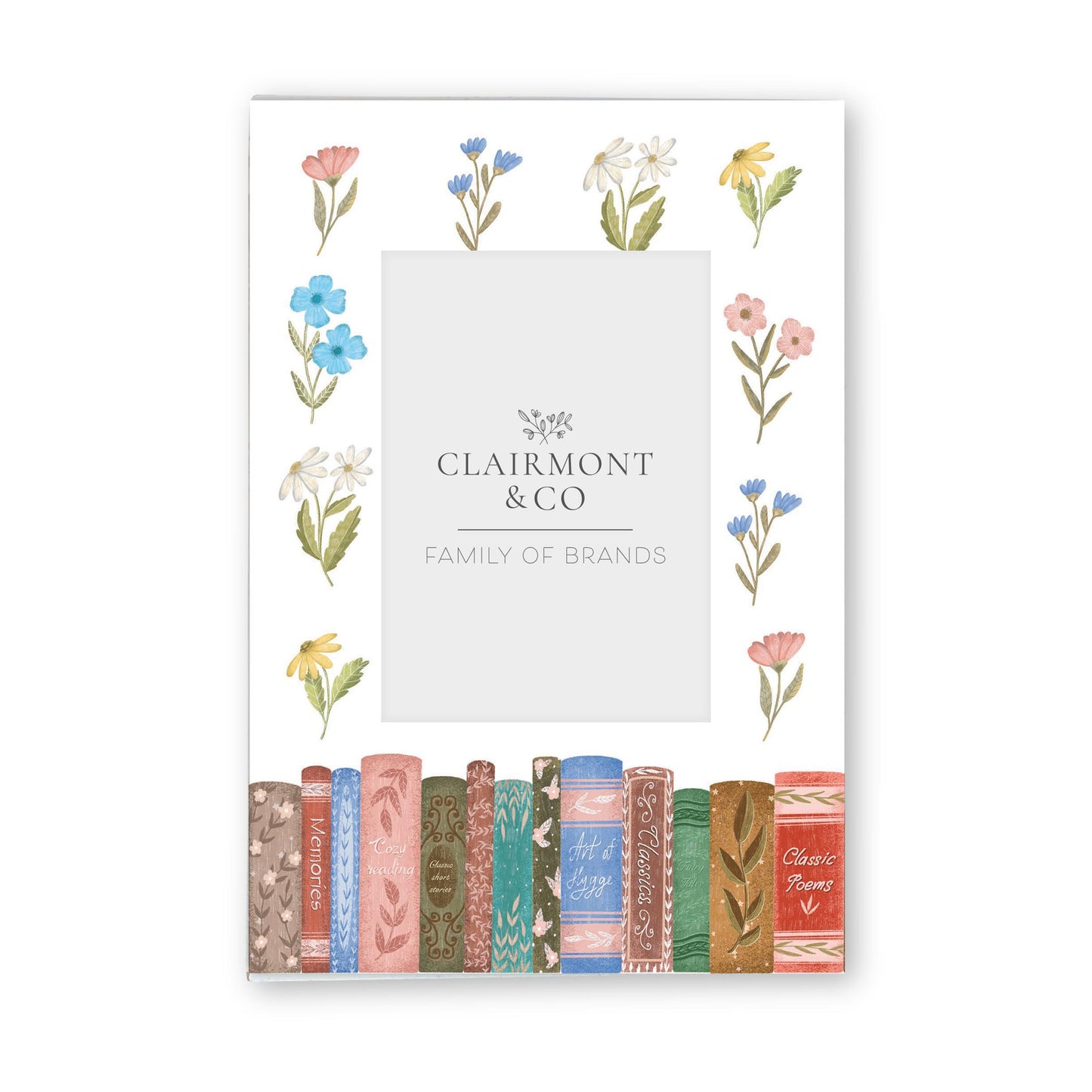 Mini Frame-Pretty Little Chapters Row of Books -0