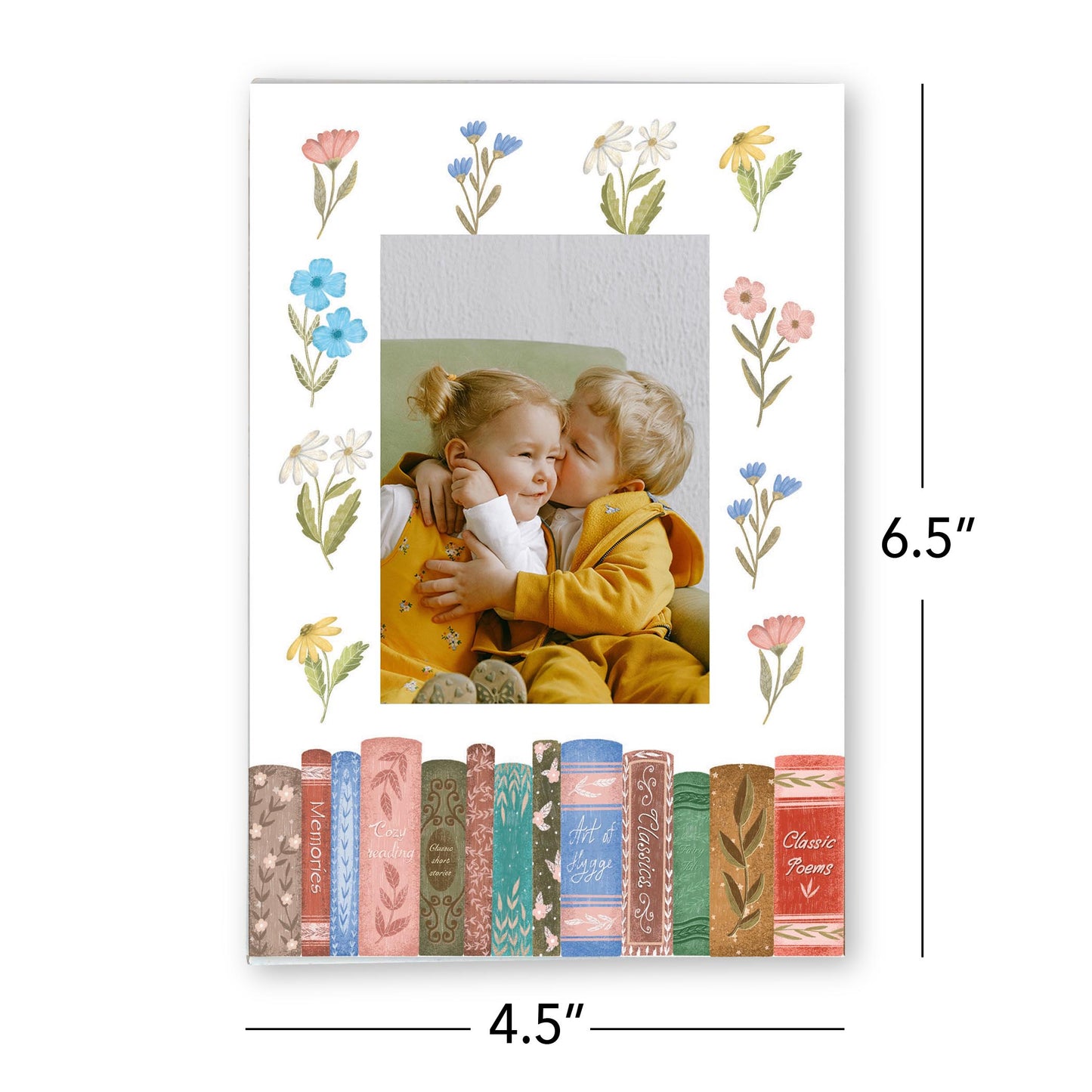 Mini Frame-Pretty Little Chapters Row of Books -5