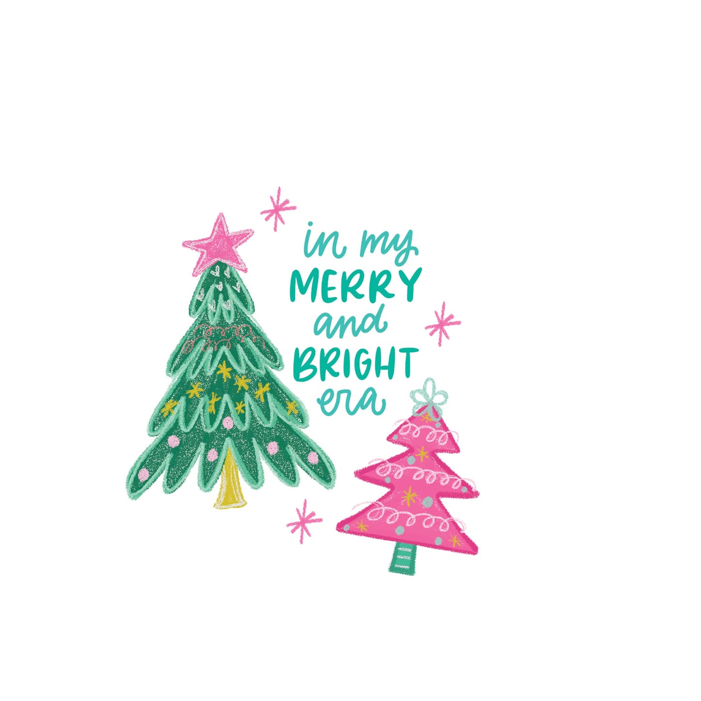 Vinyl Magnet-In My Merry & Bright Era