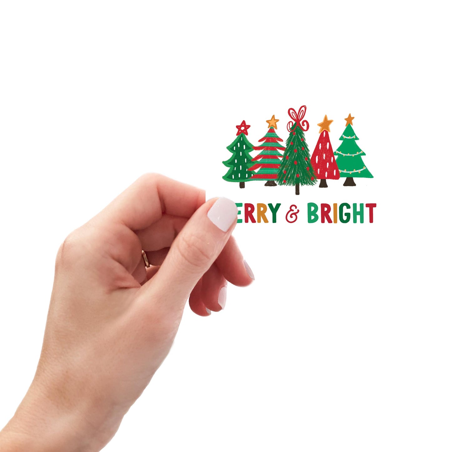 Vinyl Magnet-Whimsy Wonderland Traditional Merry & Bright