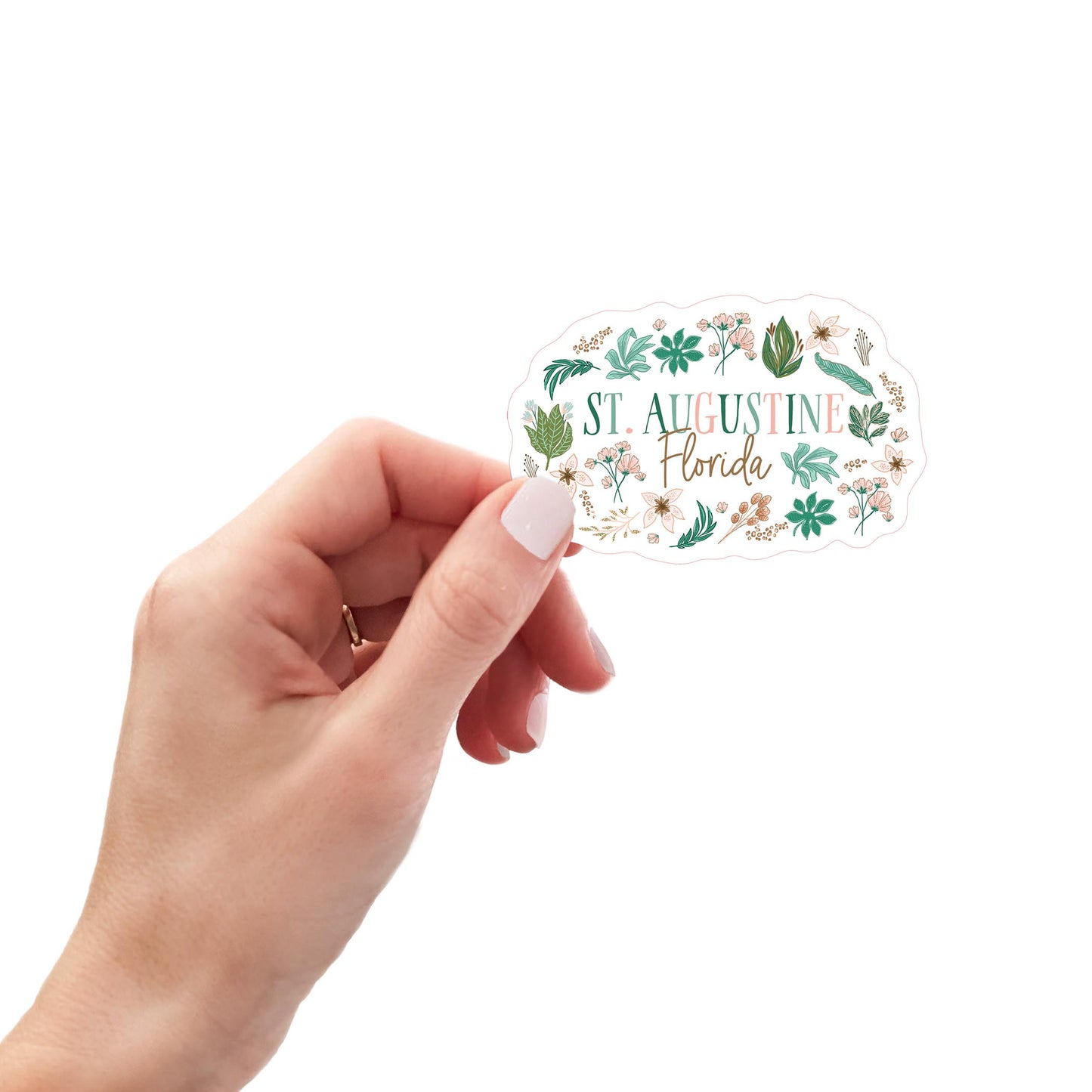 Vinyl Magnet-Love+Local Lush Tropics -0