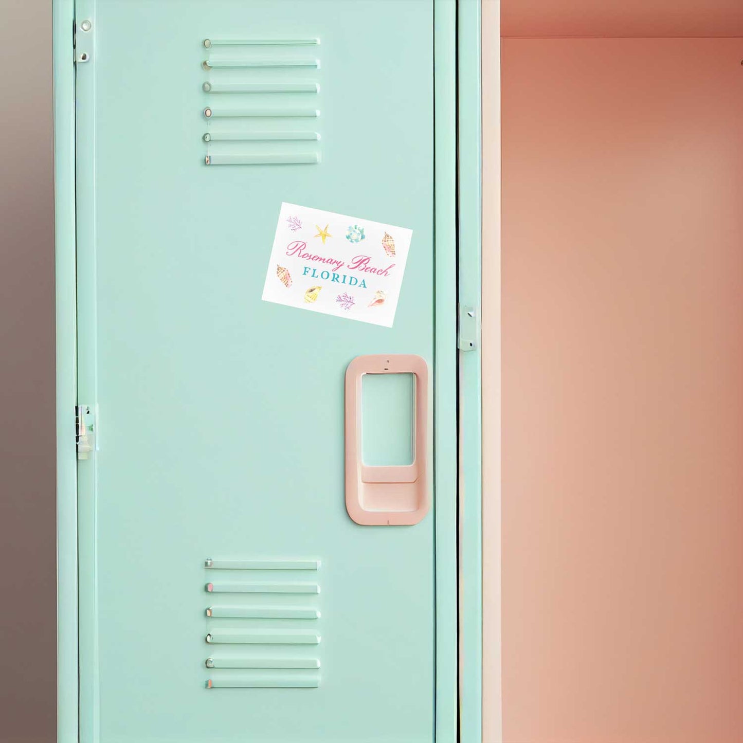 Love+Local Vinyl Magnet | Shells & Shoreline