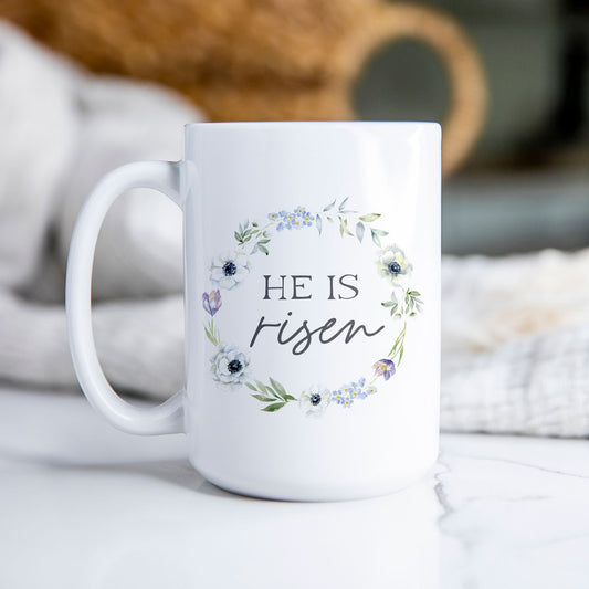 15oz. Coffee Mug - He is Risen