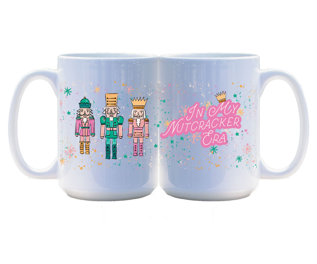 Confetti Nutcracker 15oz. Coffee Mug | In My Nutcracker Era