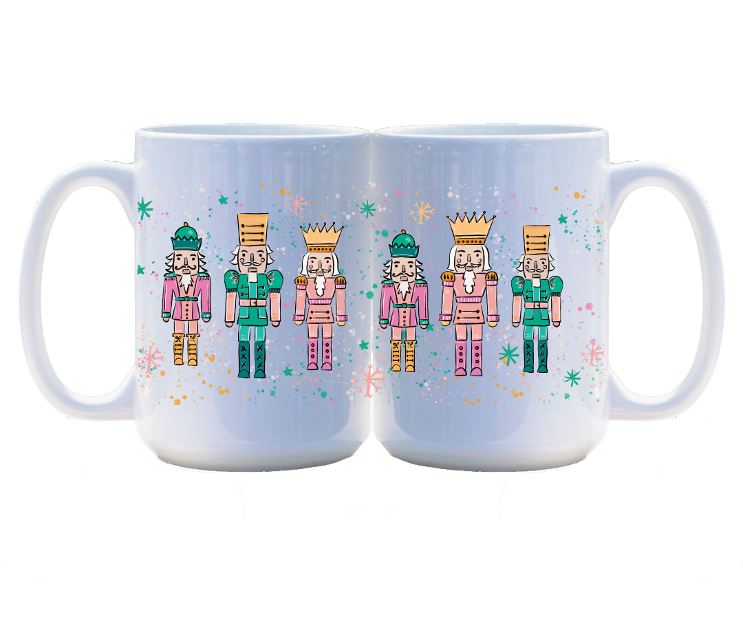 Confetti Nutcracker 15oz. Coffee Mug | Nutcracker Trio