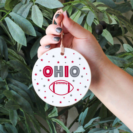 Love Local 4in Ornament - Game Day Stars