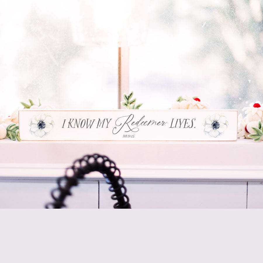 My Redeemer Lives 2.5x18 Sign