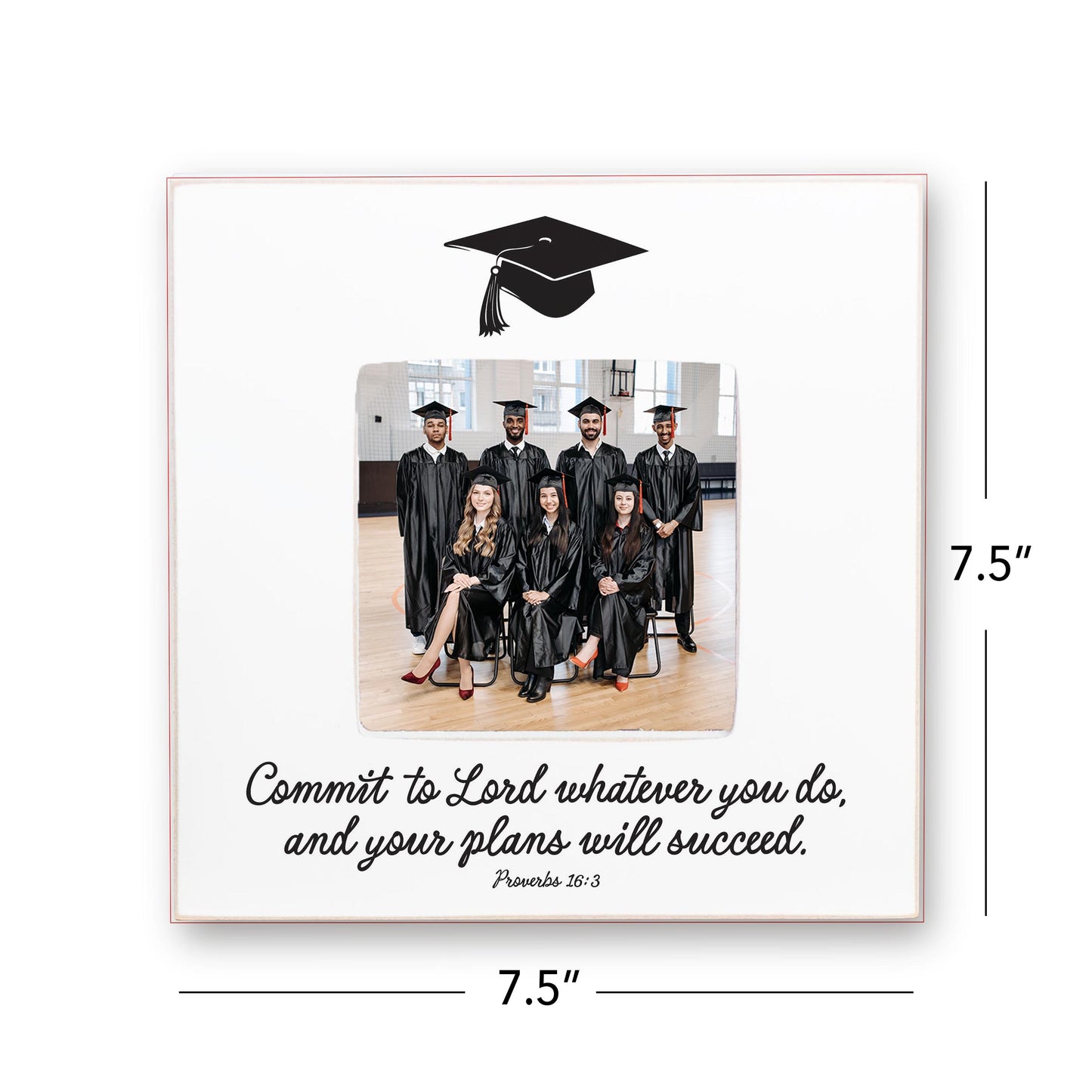Simply Square Frame-Commit To The Lord Whatever You Do -7