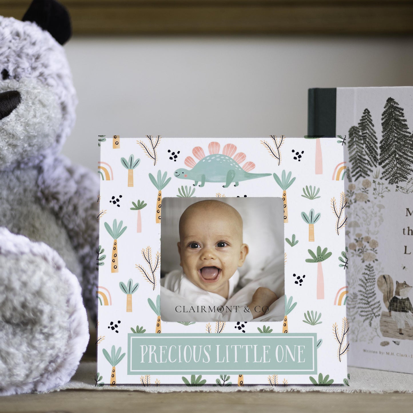 Simply Square Frame-Dinosaur Nursery Precious Little One -4