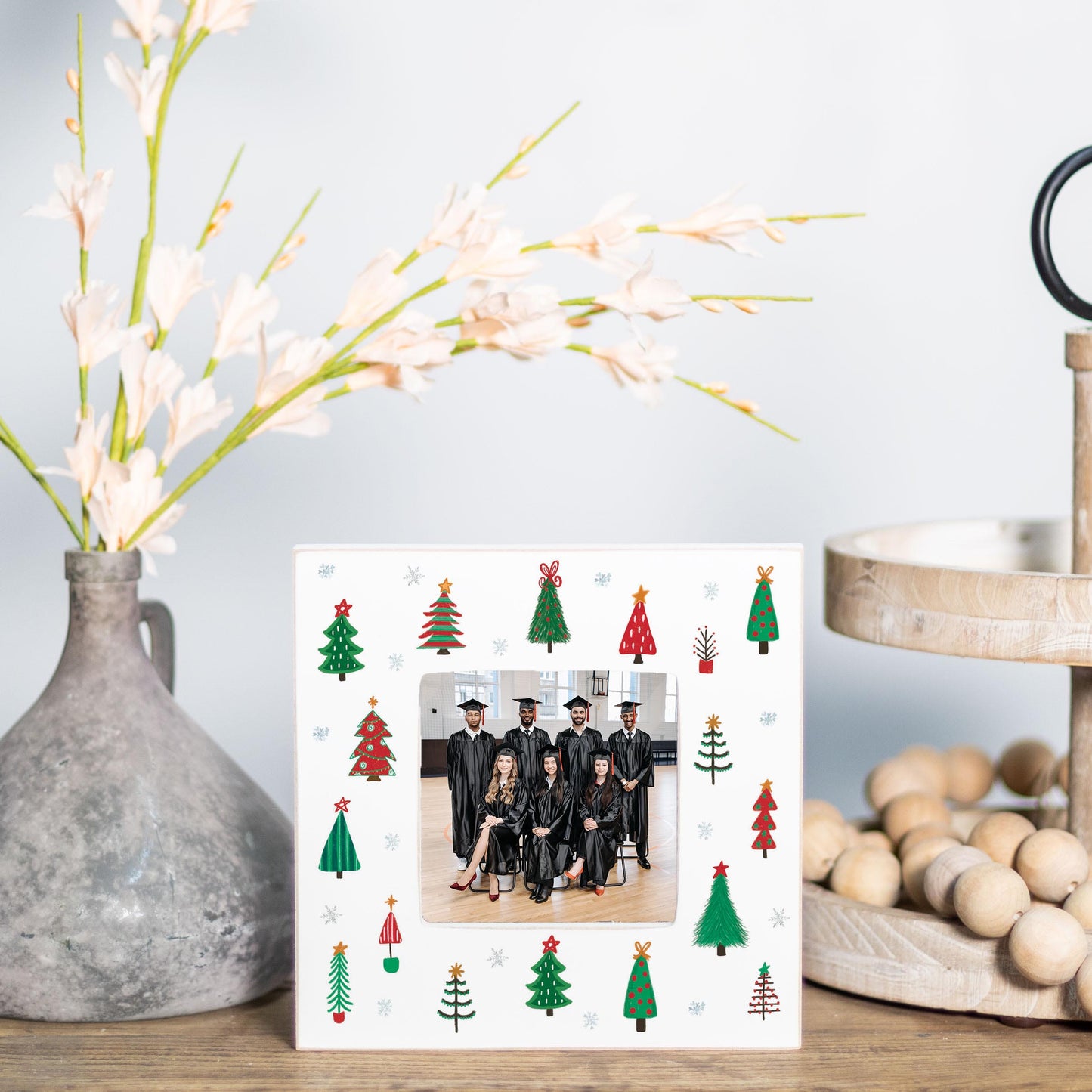 Simply Square Frame-Whimsy Wonderland Traditional Trees