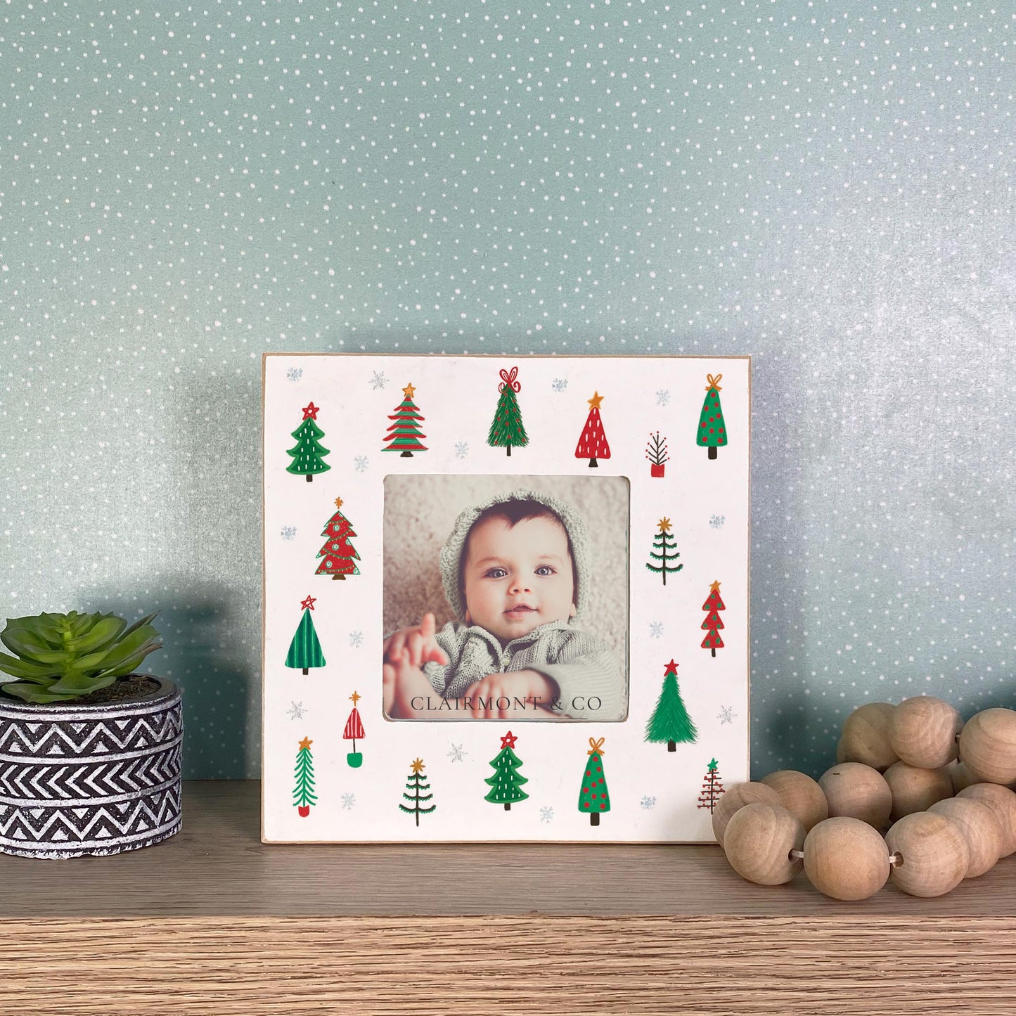 Simply Square Frame-Whimsy Wonderland Traditional Trees