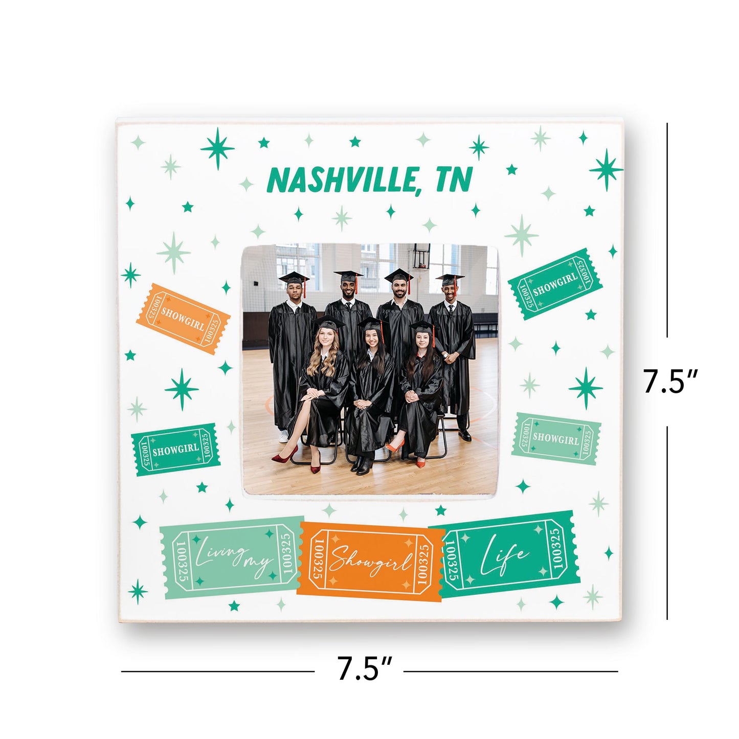 Simply Square Frame-Love+Local Showgirl -4