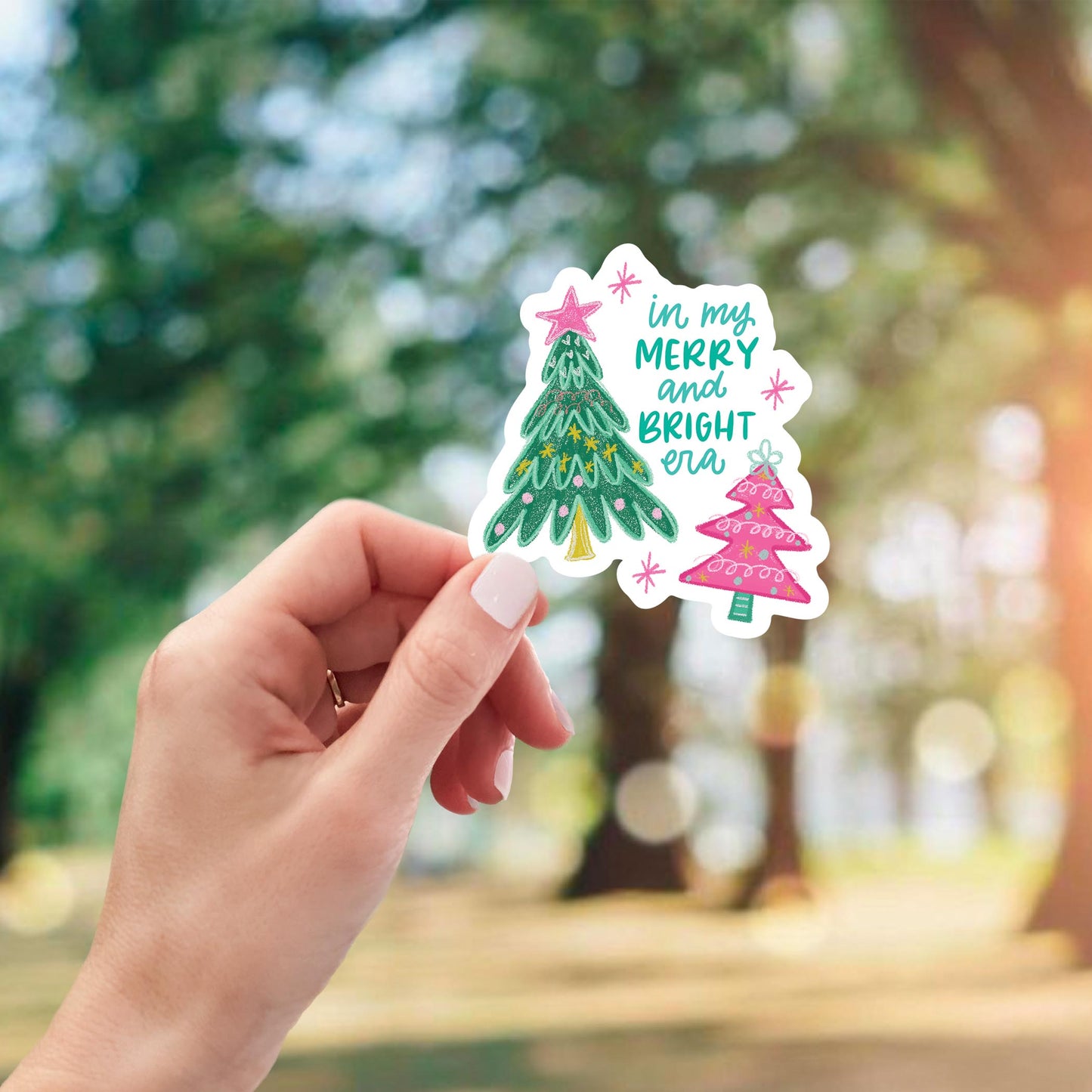 Vinyl Sticker-In My Merry & Bright Era