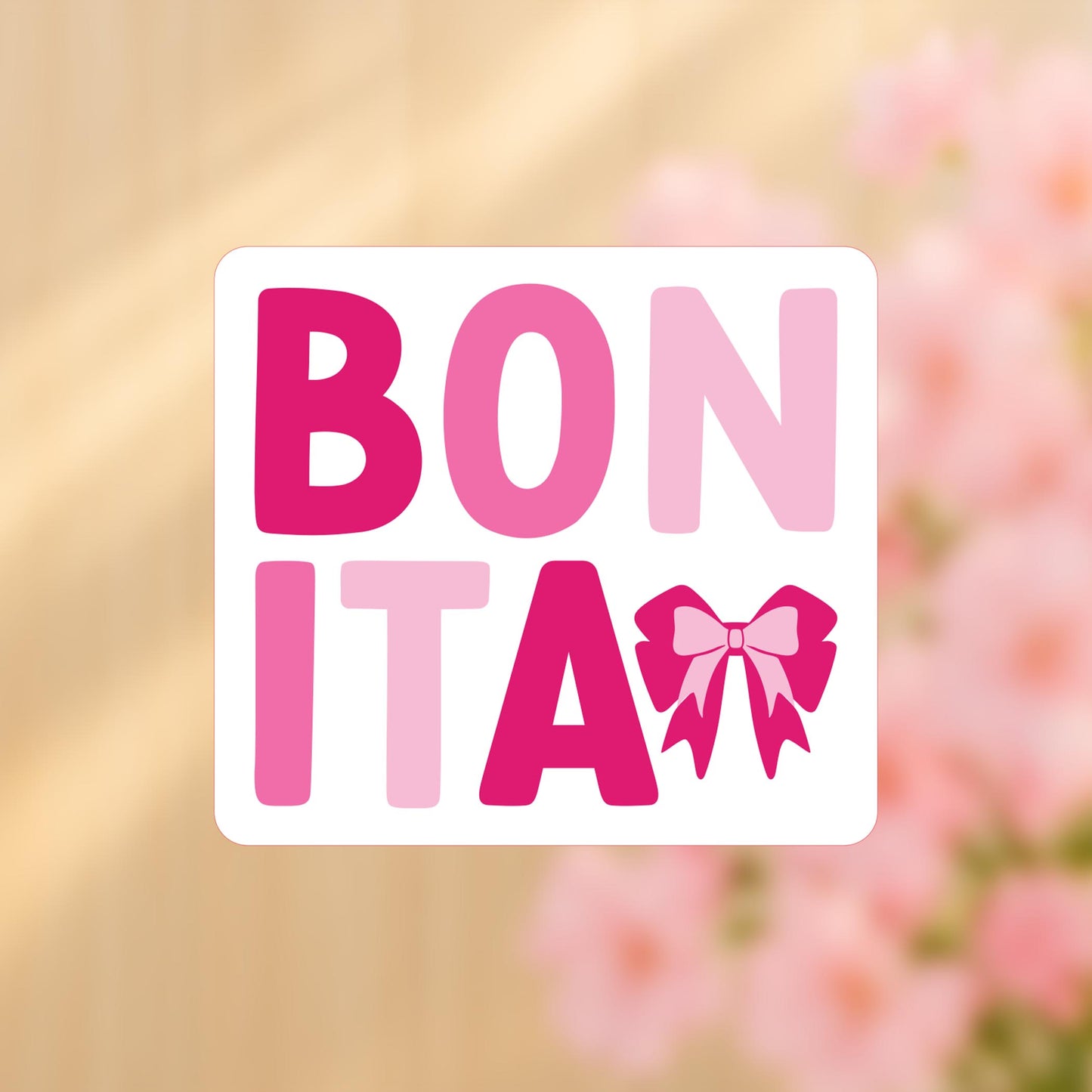 Vinyl Sticker-Bonita Bows -4