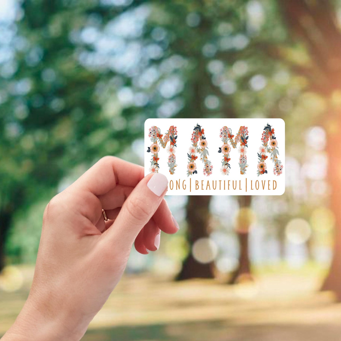 Vinyl Sticker-Pretty Things Mama