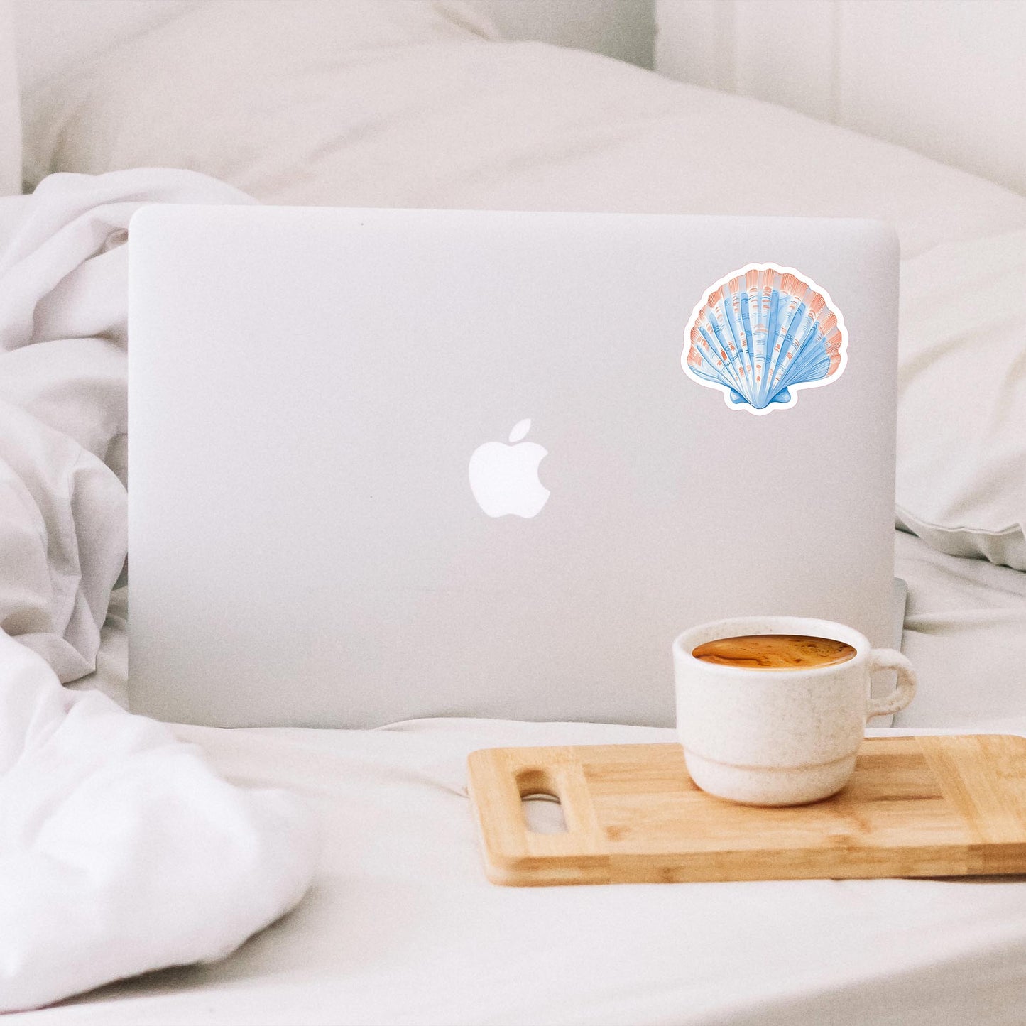 Vinyl Sticker-New England Tides Shell -1