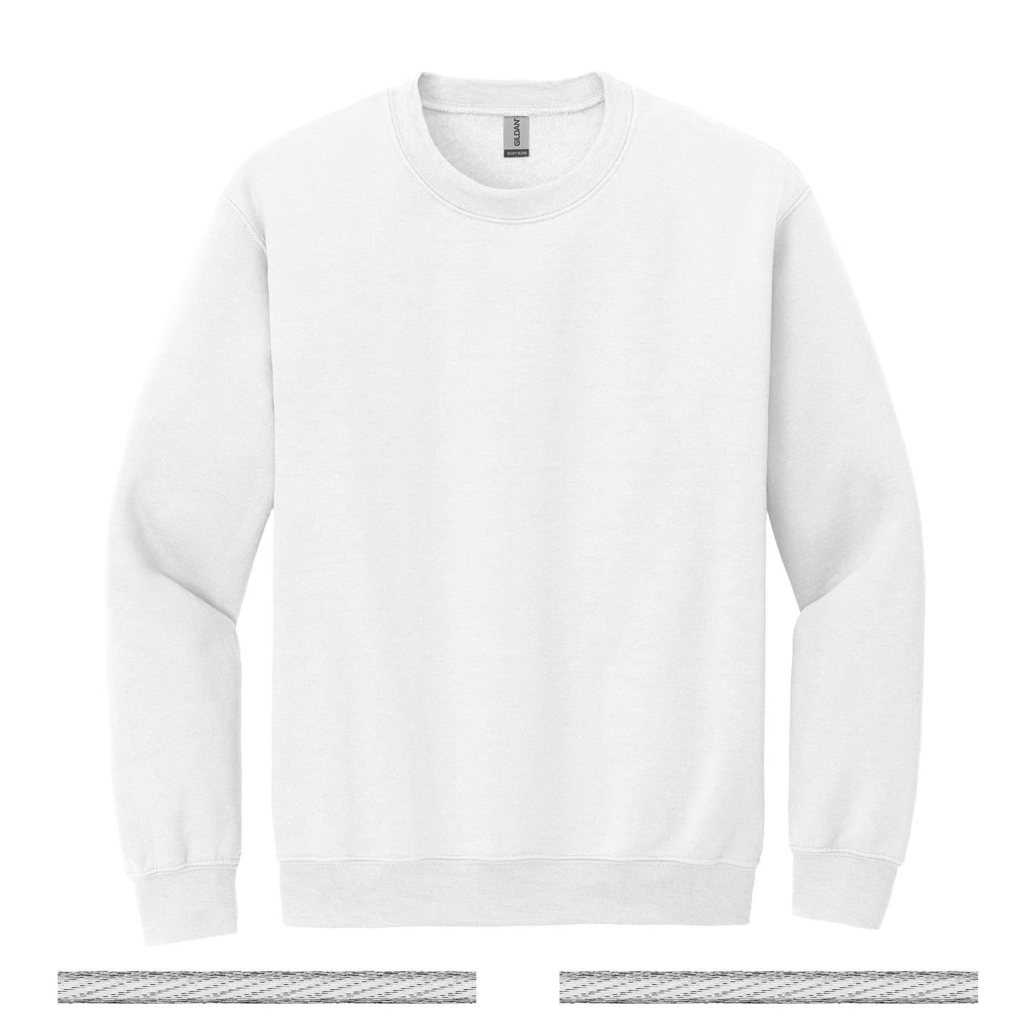 XL Custom Gildan Sweatshirt White