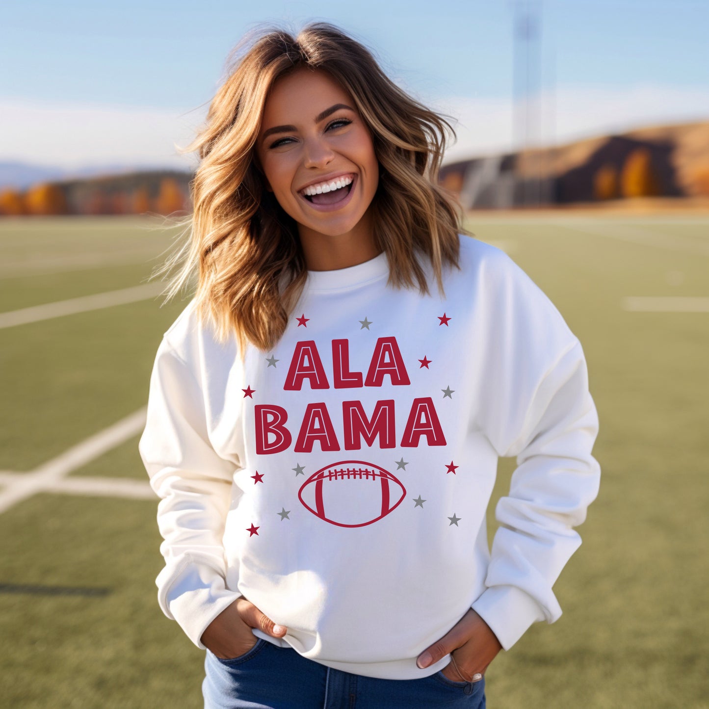 Love Local Graphic Sweatshirt - Game Day Stars