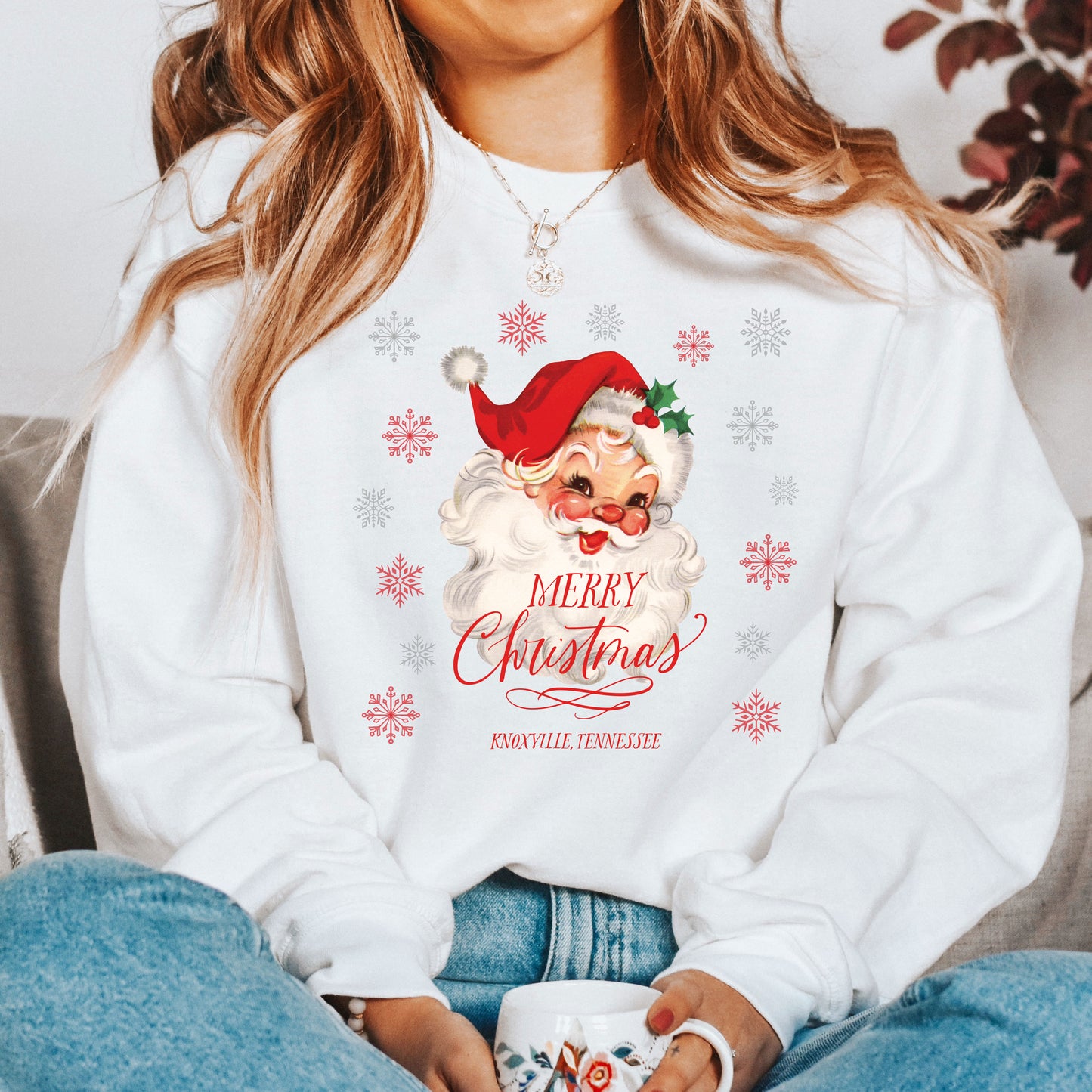 Love+Local Sweatshirt - Classic Santa