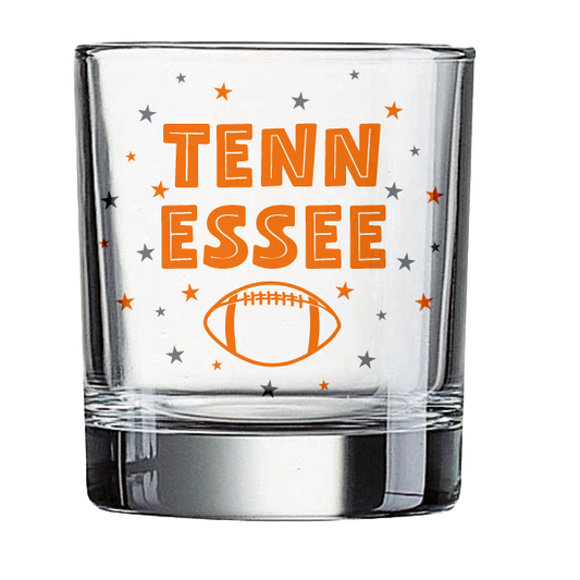 Love Local 11oz Rocks Glass - Game Day Stars