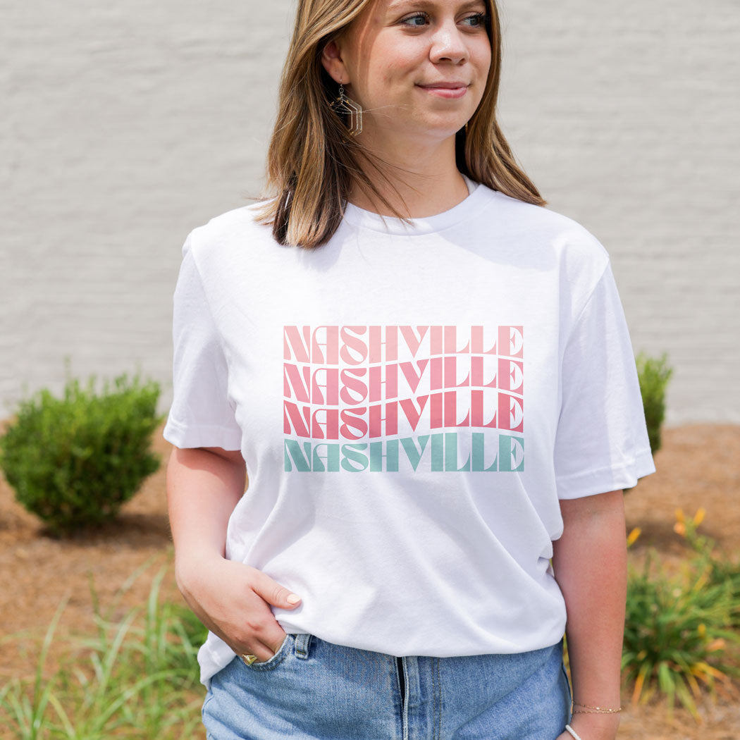 Graphic T-Shirt -Retro Wave Local Pre-Pack