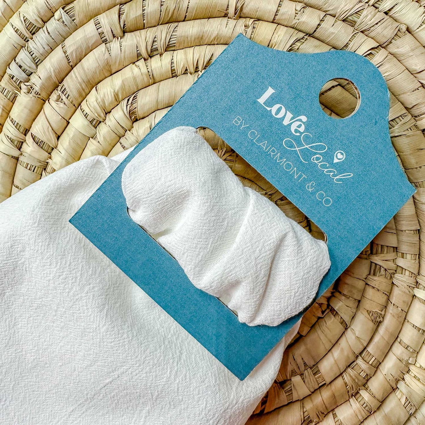 Retro Wave Cotton Tea Towel | Love+Local In My City Era