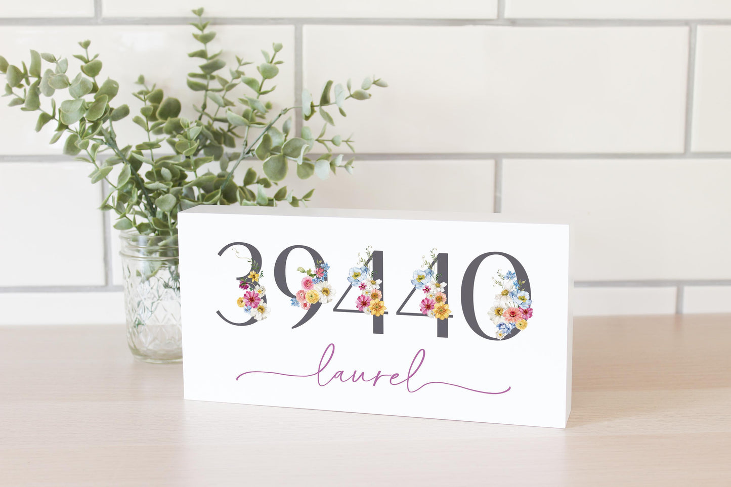 5x10 Wood Block Horizontal-Love+Local Fantasy Garden Zip -2
