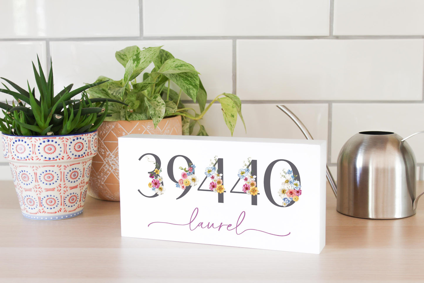 5x10 Wood Block Horizontal-Love+Local Fantasy Garden Zip -3
