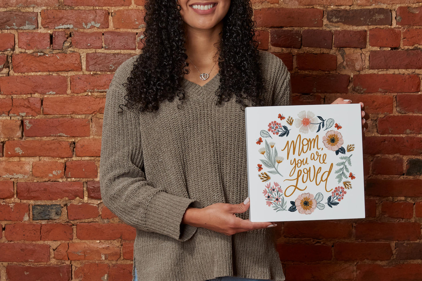 10x10 Wood Block-Pretty Things Loved