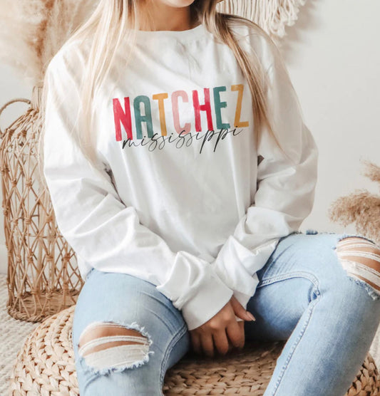 Love+Local Pre-Pack - Watercolor City Long Sleeve T-Shirt