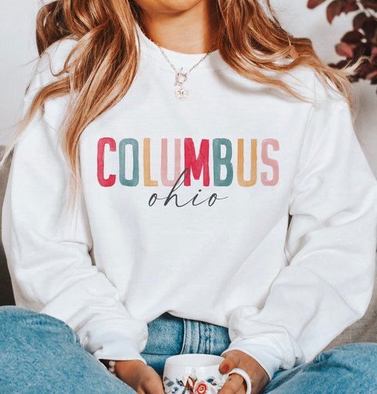 Love+Local Pre-Pack - Watercolor City Sweatshirts