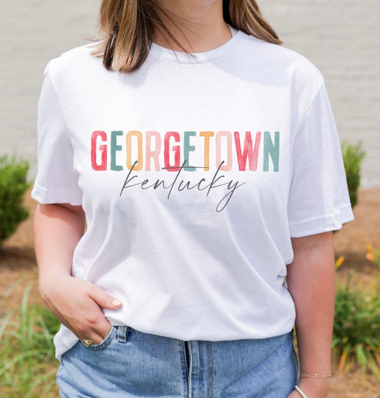 Love+Local Pre-Pack - Watercolor City T-Shirt