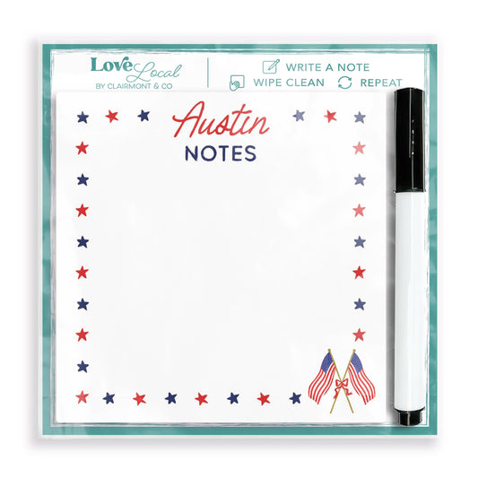 Love+Local 4x4 Dry Erase | American Summer Star