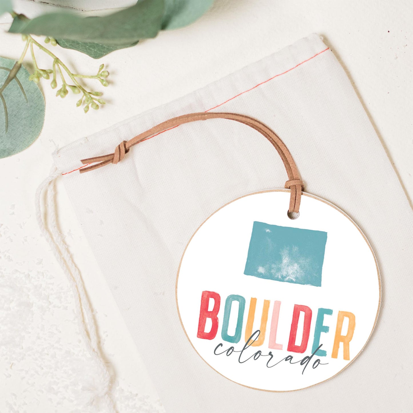 Watercolor City Boulder Colorado