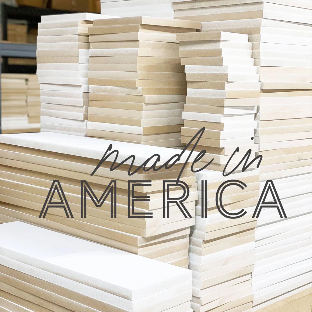 Love+Local 4x4 Picture Frame | American Summer Stars & Flags