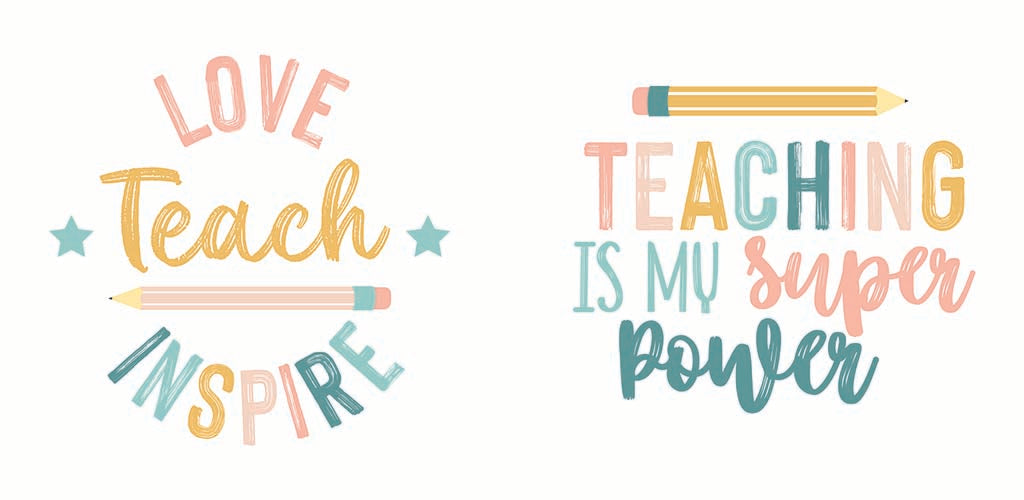 Car Coaster 2-Pack Kalia Lane-Love Teach Inspire & Super Power -9