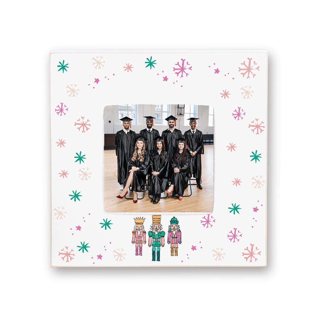 Confetti Nutcracker Square Picture Frame | Nutcracker Trio