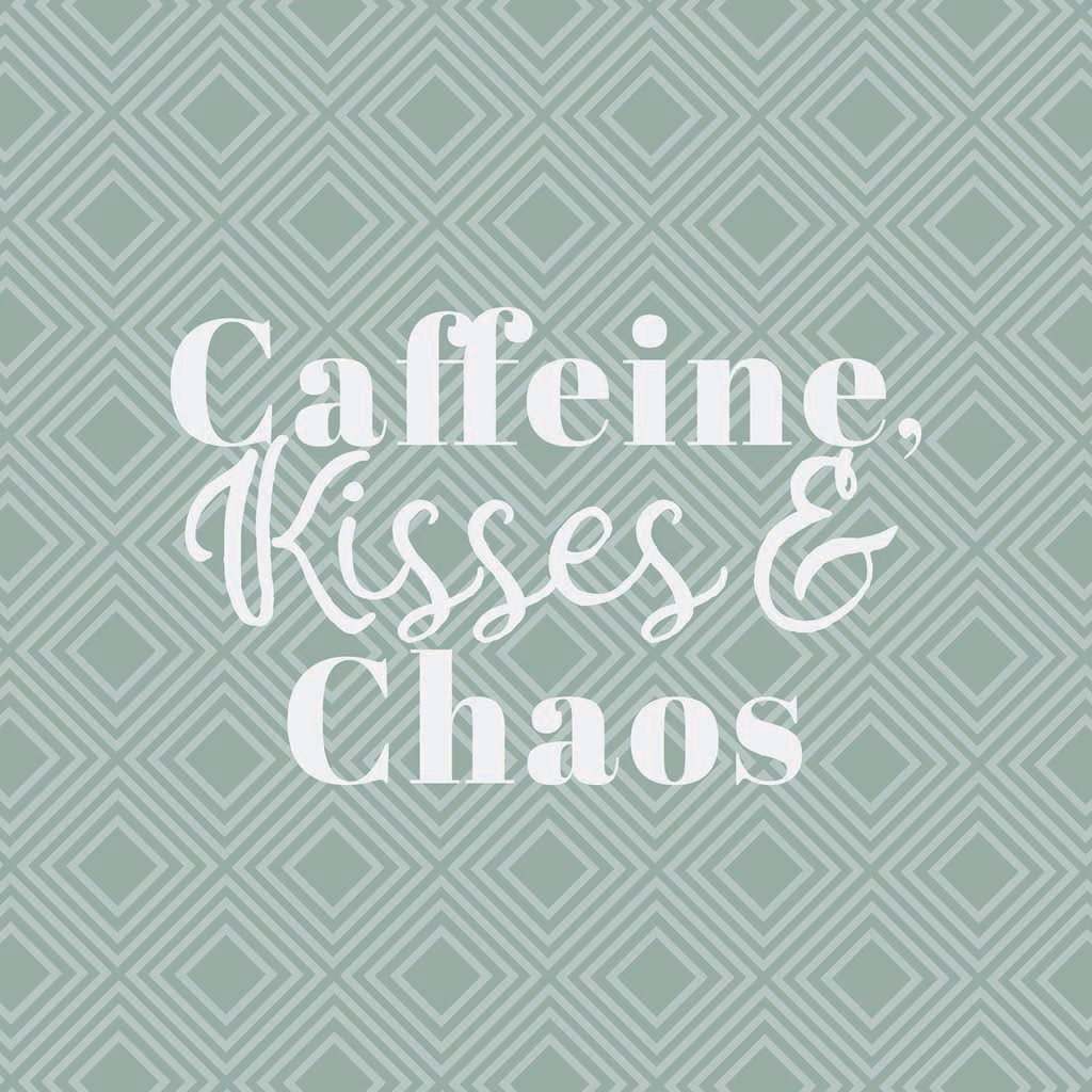 Car Coaster-Caffeine Kisses & Chaos -7