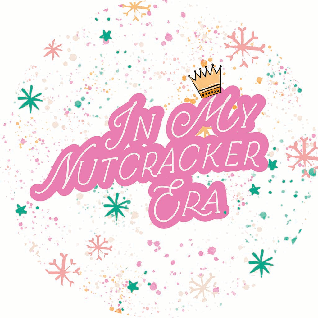 Ceramic Round Coaster-In My Nutcracker Era -7