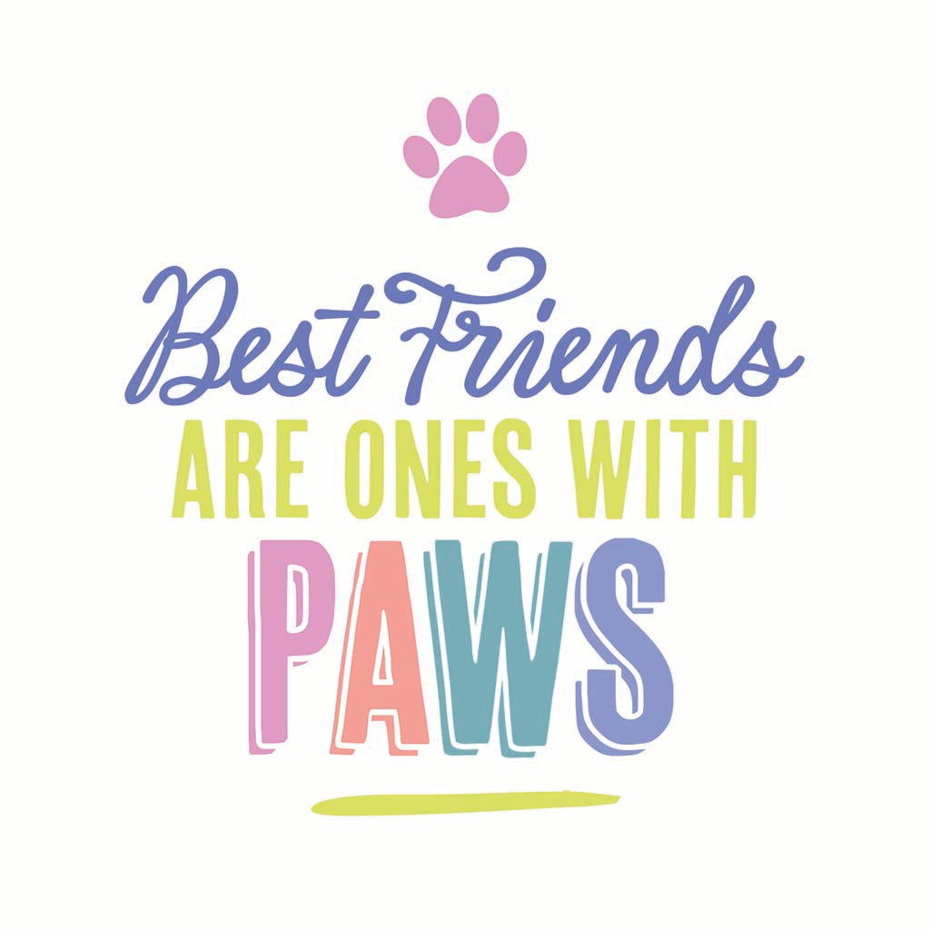 Car Coaster-Best Friends Are Ones With Paws -7