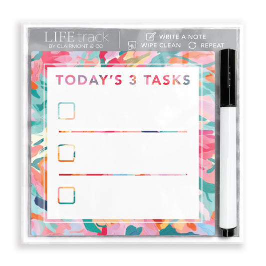 Abstract Florals Today's 3 Tasks