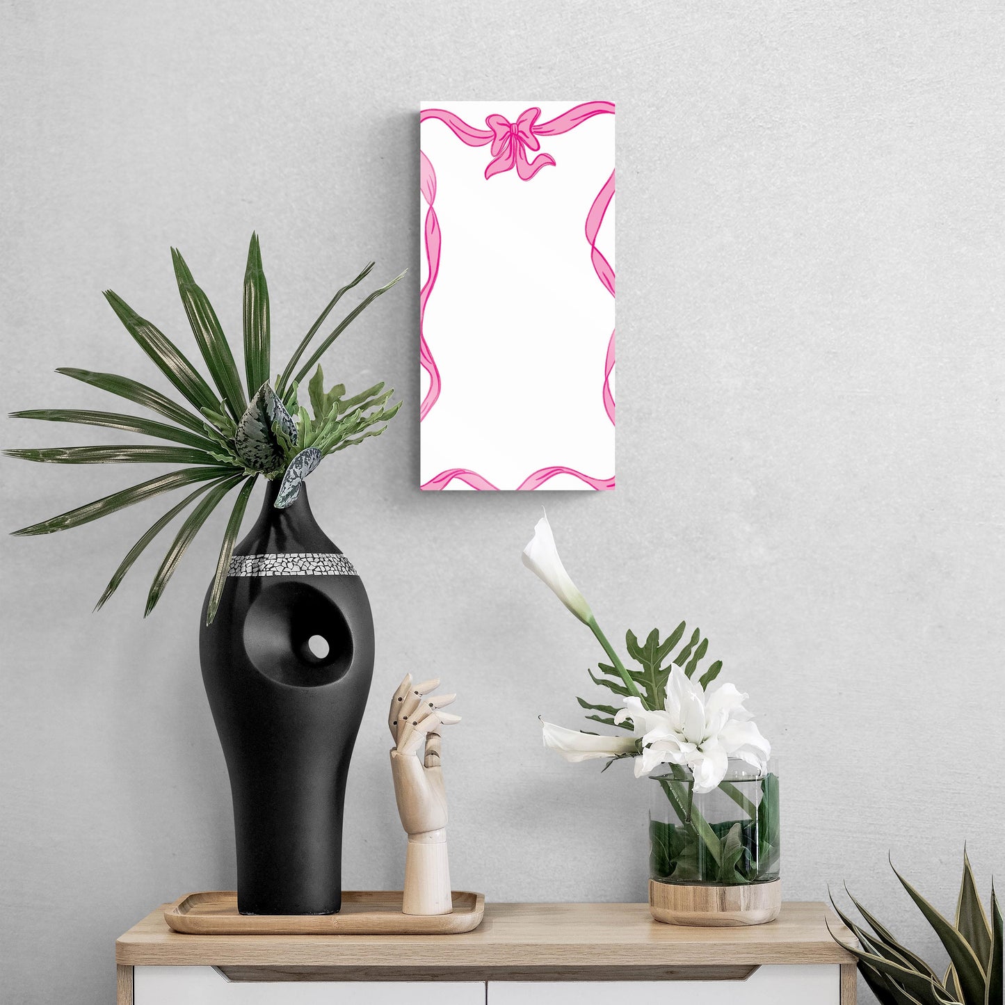 Preppy Bows8x16 Dry Erase | Preppy Bows