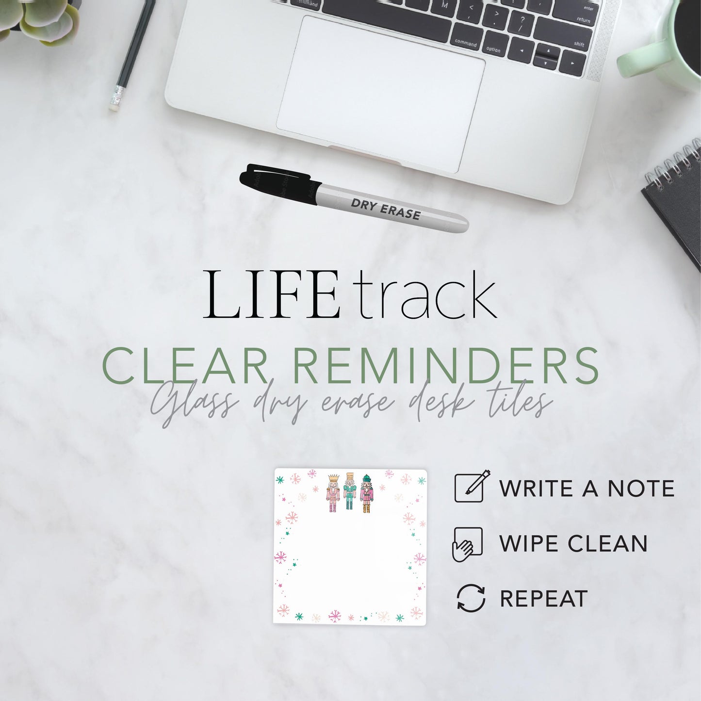 Confetti Nutcracker Clear Reminder | Nutcracker Trio