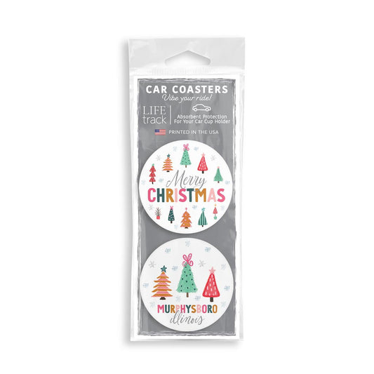 Car Coaster Love Local Whimsy Wonderland Bright Set| 2.65x2.65