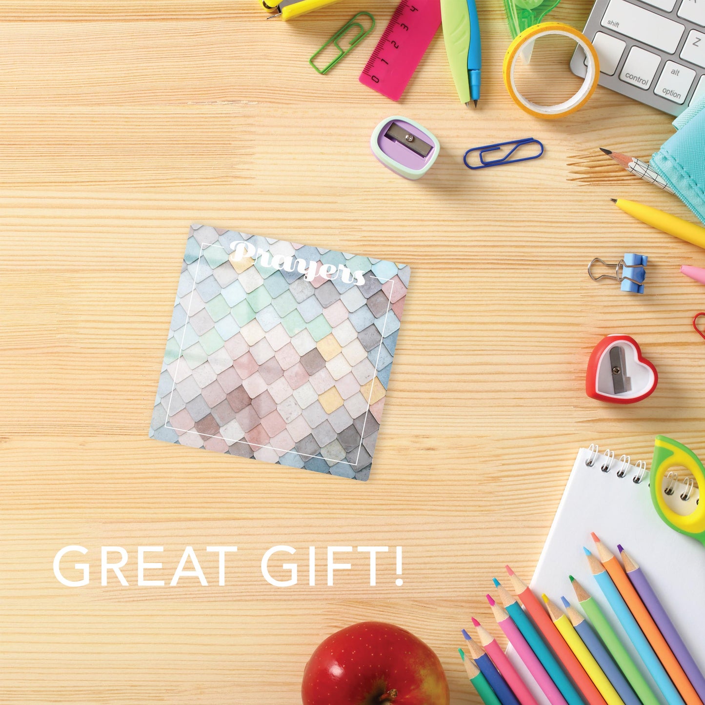 Colorful Faith Notes Tiled Prayers | 4x4