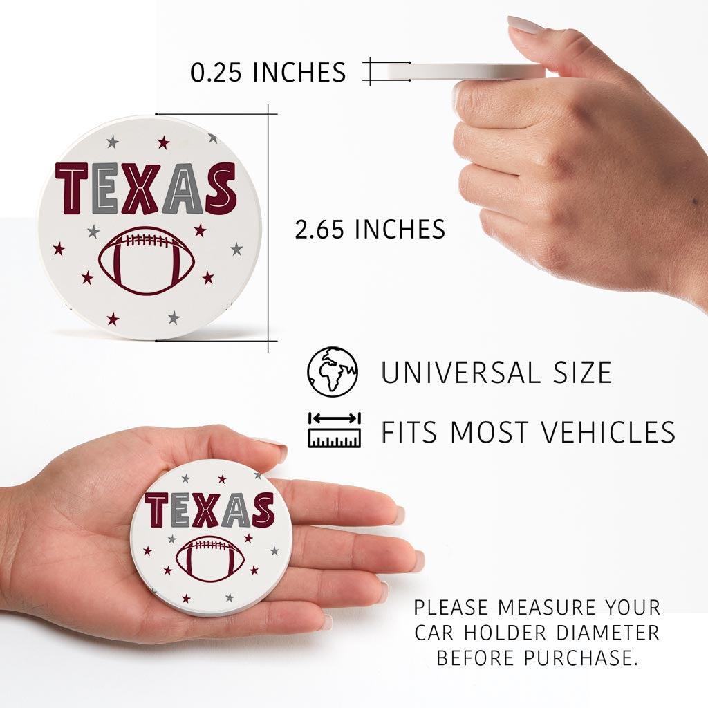 Clairmont & Co Game Day Stars Texas | 2.65x2.65