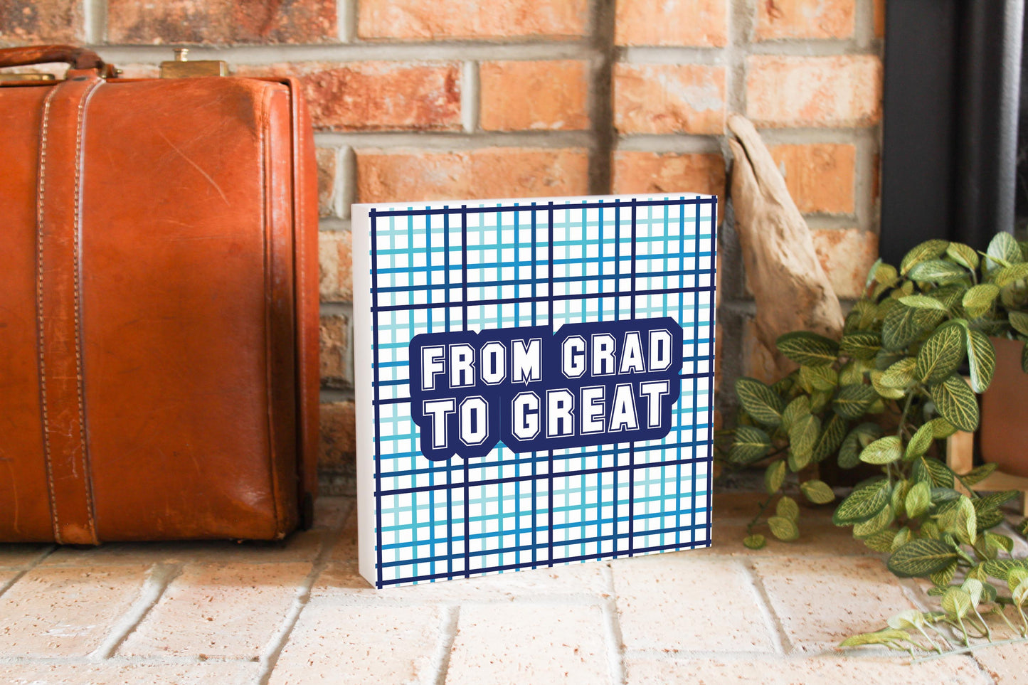 From Grad To Great Blue Grid | 10x10