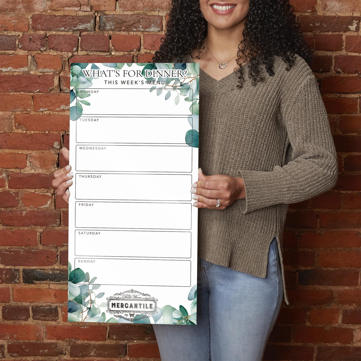 Eucalyptus What's For Dinner Mercantile | 12x24