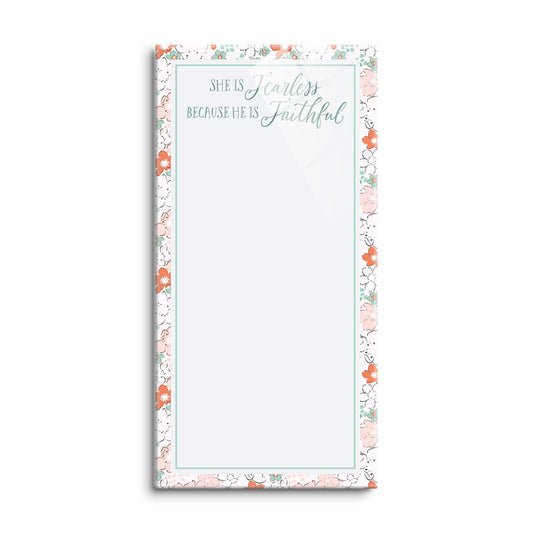 Clairmont & Co Faith She Is Fearless Notes | 8x16